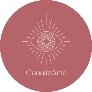 A stylized eye logo with rays on a reddish background and the text 'CanalizArte'.